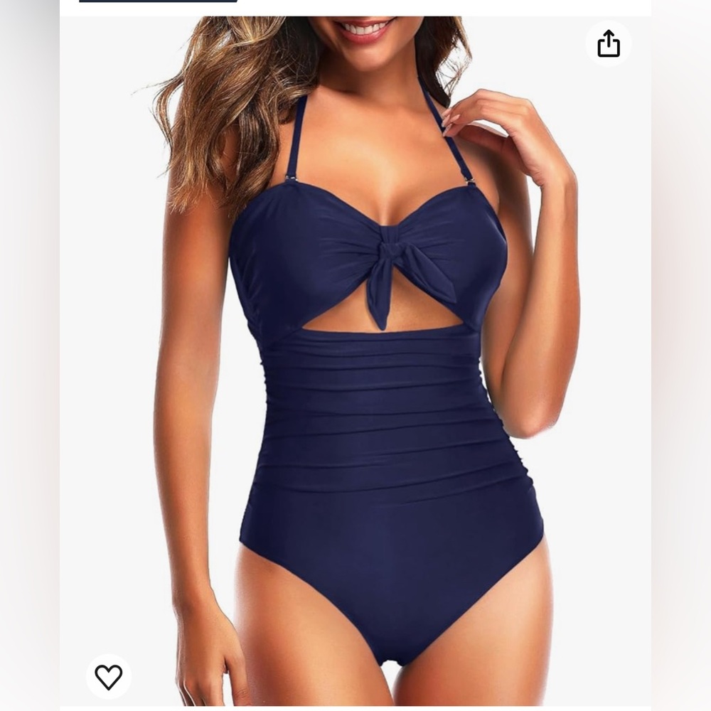 One Piece Swim with Cutout